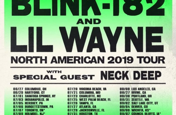 Blink-182 & Lil Wayne North American Tour 2019