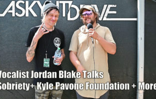 Jordan Blake A SKylit Drive interview at Blue Ridge Rock Festival