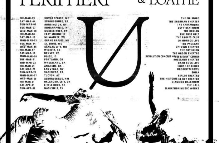 Underoath Tour Flyer with Periphery