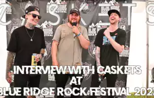 Caskets Interview Blue Ridge Rock Festival 2023