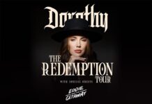Dorothy Announces “The Redemption Tour” With Special Guests Eddie and the Getaway