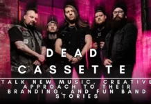 Dead Cassette talk new music, creative approach to their branding, and fun band stories