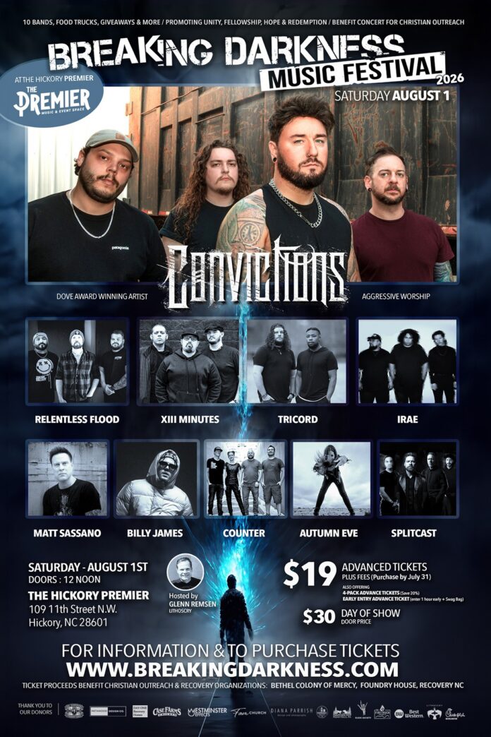 Breaking Darkness Fest 2026 - Hickory, NC - The Premier Breaking Darkness Festival 2026