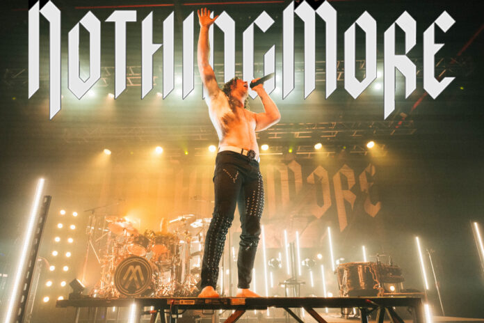 Johnny Hawkins of Nothing More LIVE in Charlotte NC at The Fillmore on 1/17/26