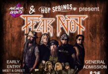 Fear Not Returns to Tennessee with Whitecross, Applehead, and Devin Williams on August 15