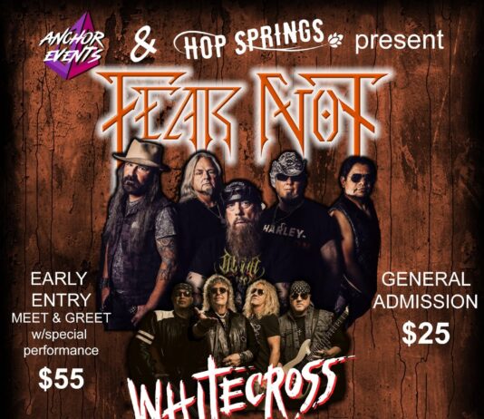 Fear Not Returns to Tennessee with Whitecross, Applehead, and Devin Williams on August 15